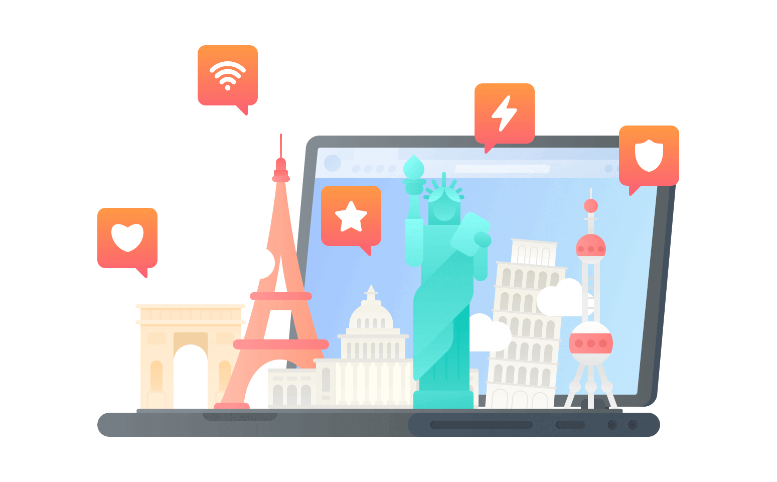 在葡萄牙连接到中国的加速器 - 大陆VPN